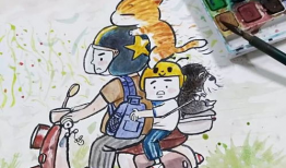 前行漫画,描绘青春成长的温馨篇章